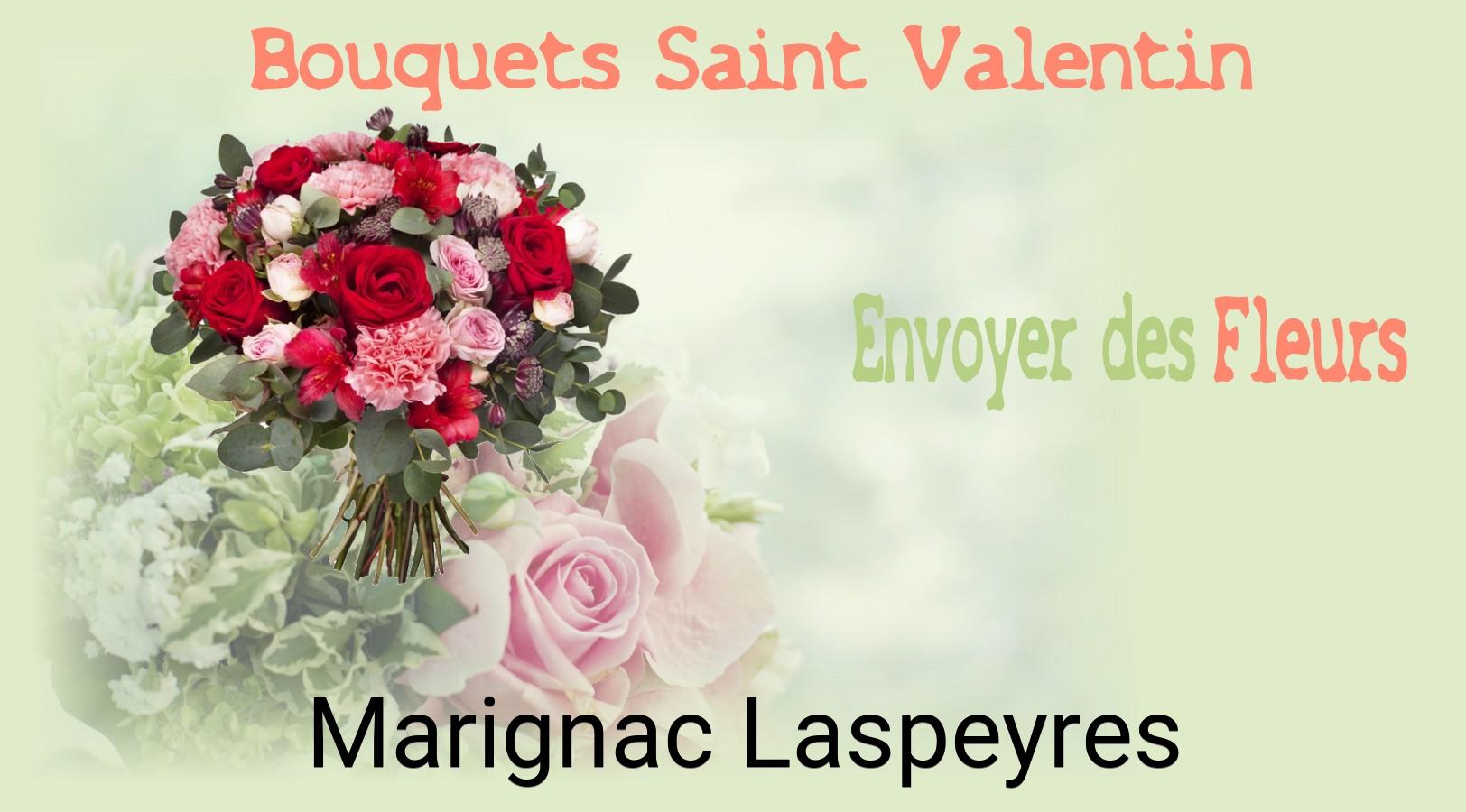 Roses de Saint-Valentin livrées à Marignac-Laspeyres